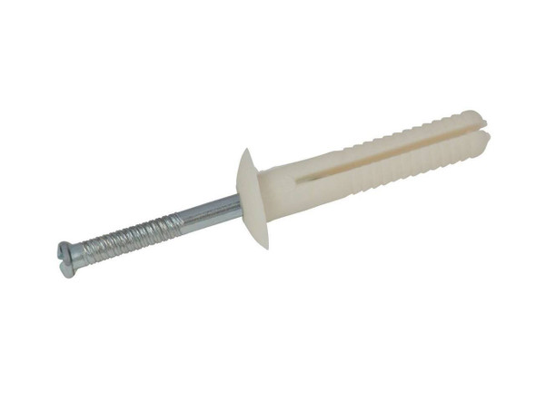 Picture of 1/4" x 2" Nylon Nail-It Mushroom Head, 100/Box